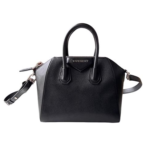 GIVENCHY Antigona mini leather top handle bag 